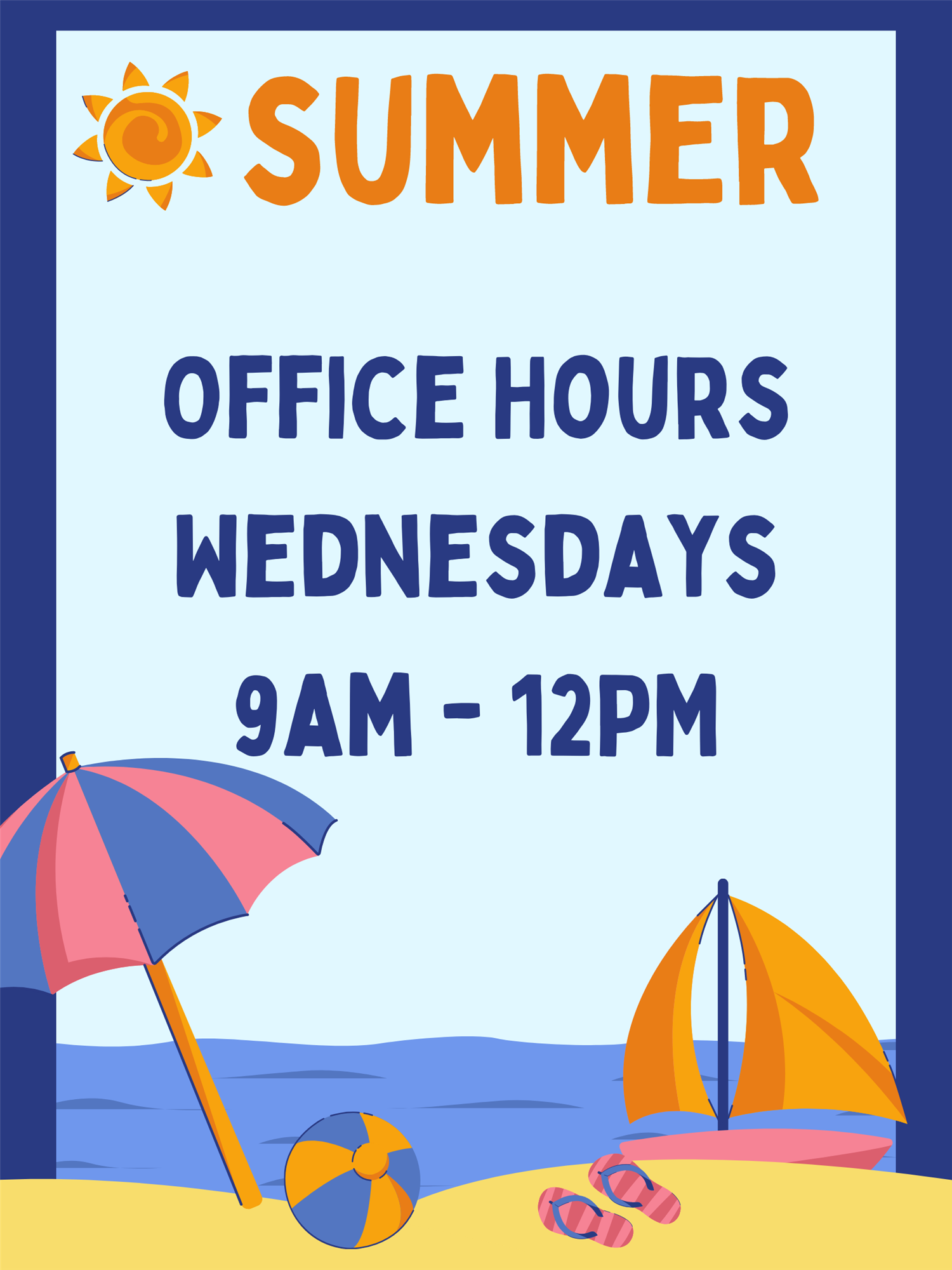 Summer Office Hours 